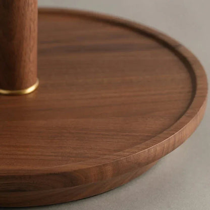 Rynx | GrainGlow Vintage Table Lamp made of Pleated Wood | Stylish Lighting | Perfect for Home