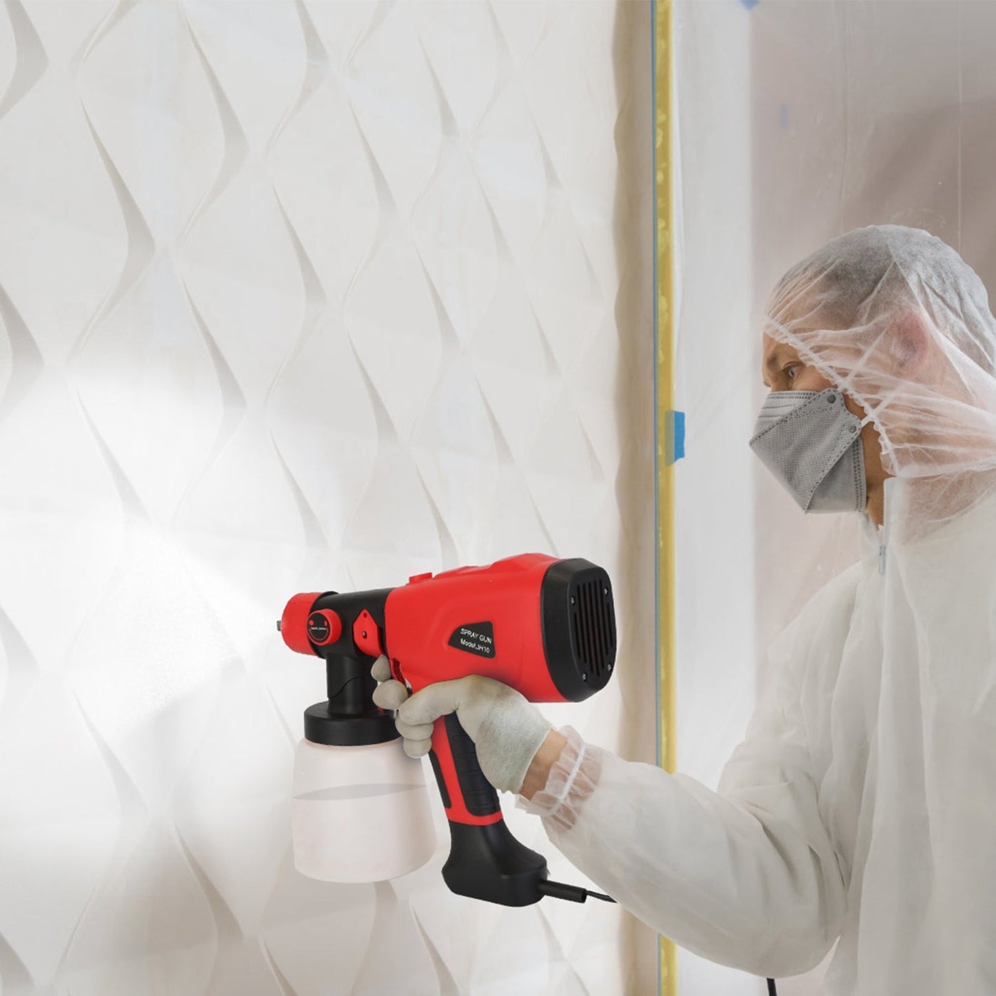 Rynx | Paint Sprayers HVLP Handheld Painter with 3 Spray Patterns
