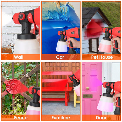 Rynx | Paint Sprayers HVLP Handheld Painter with 3 Spray Patterns