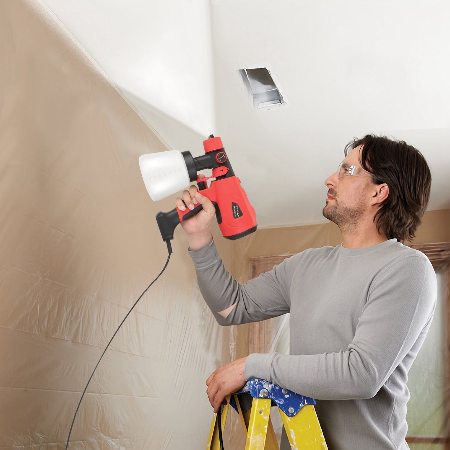 Rynx | Paint Sprayers HVLP Handheld Painter with 3 Spray Patterns
