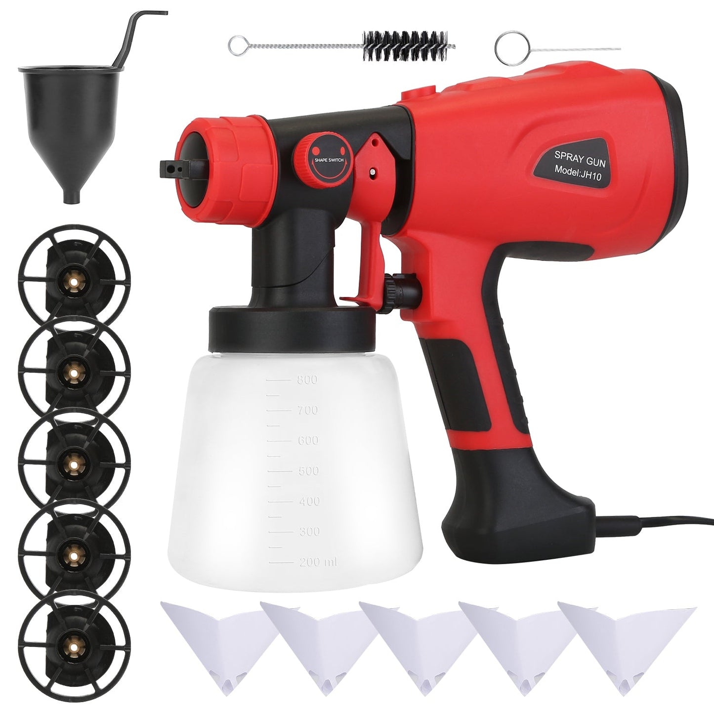 Rynx | Paint Sprayers HVLP Handheld Painter with 3 Spray Patterns