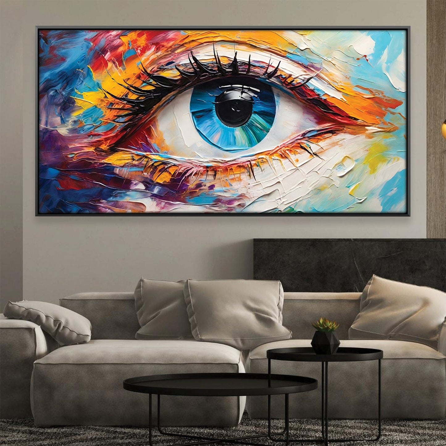 Rynx | Painted Eyes Canvas