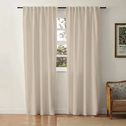 Rynx | Aira - Linen-Cotton Curtain with Soft Fabric