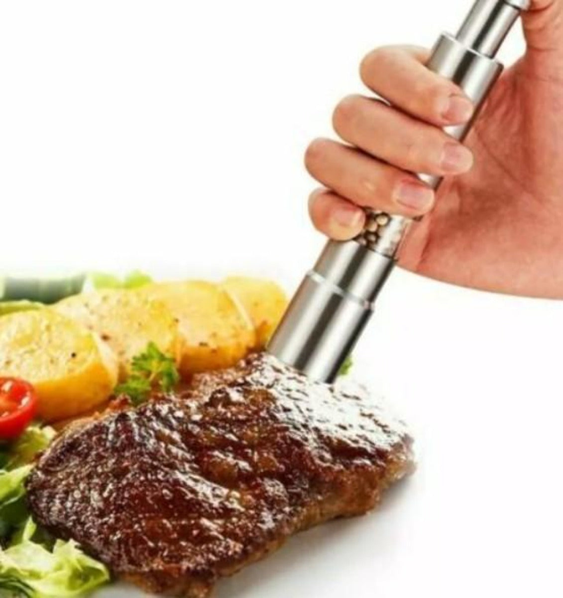 RYNX | Stainless Steel Salt and Pepper Spice Grinder