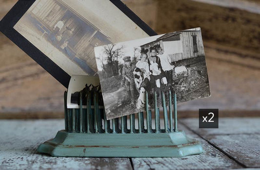 Rynx | Antique Blue Photo Show Set of 2