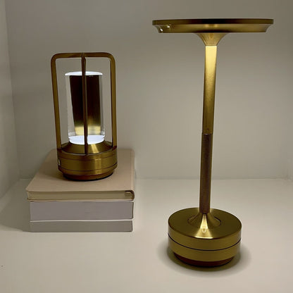 Rynx | Ambient Metallic Wireless Table Lamp