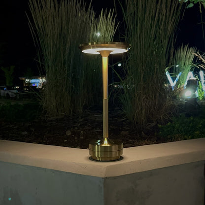 Rynx | Ambient Metallic Wireless Table Lamp