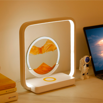 Rynx | Wireless charging movable sand lamp