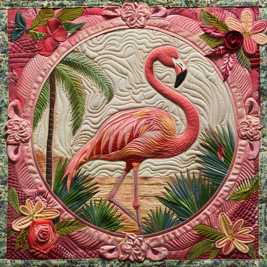 Rynx | Pink Flamingo Quilt