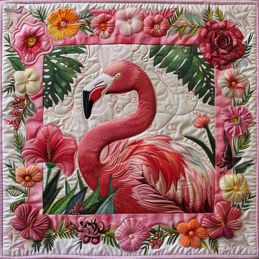 Rynx | Pink Flamingo Comforter