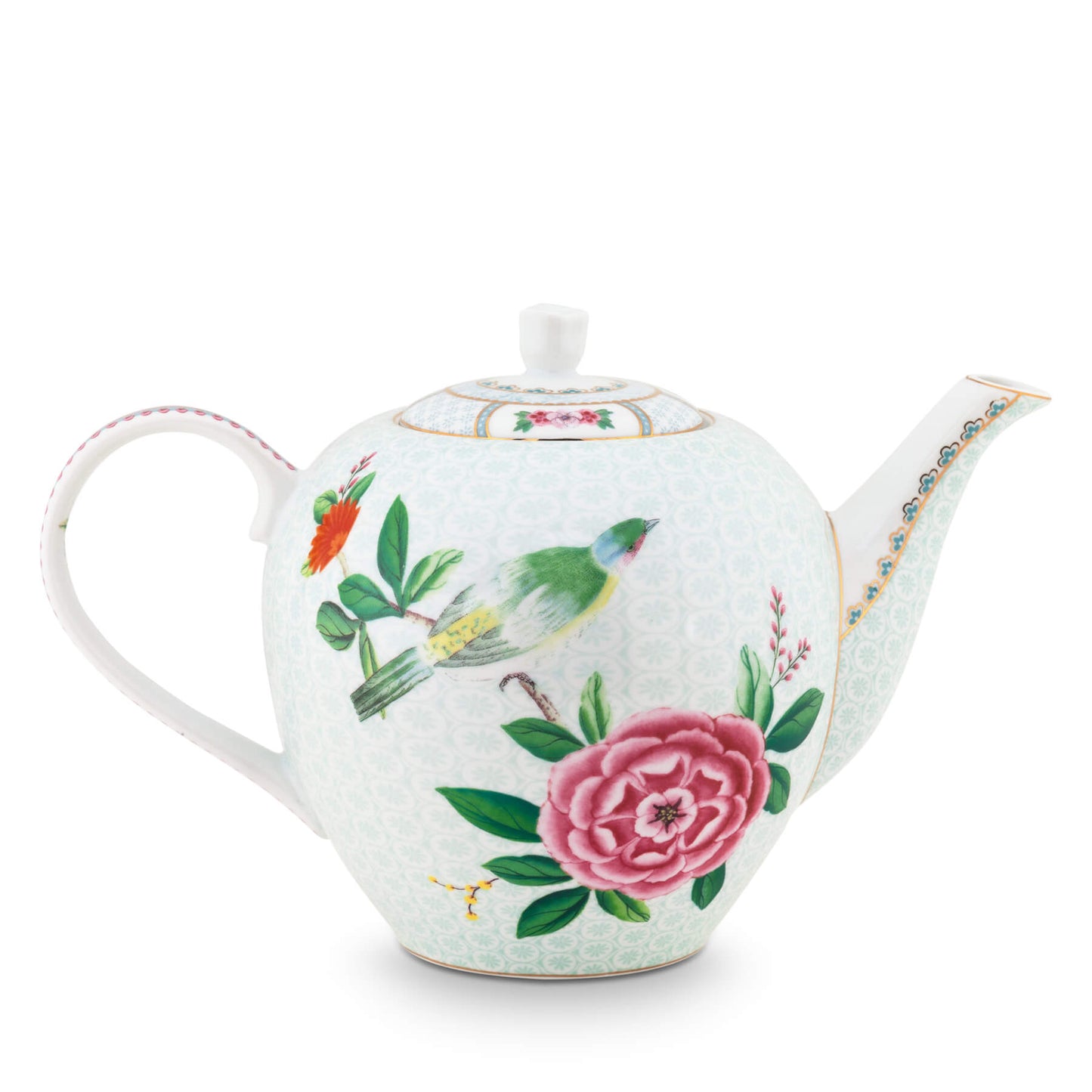 Rynx | Teapot Blushing Birds white large