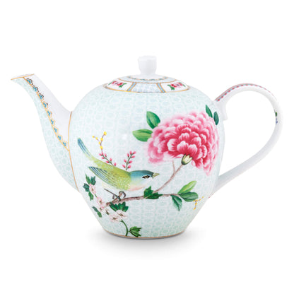 Rynx | Teapot Blushing Birds white large