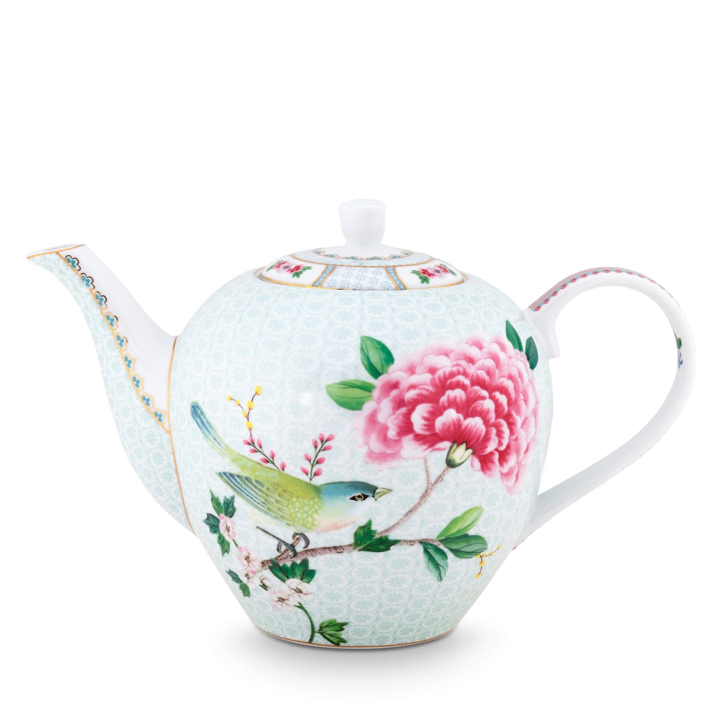 Rynx | Teapot Blushing Birds white large