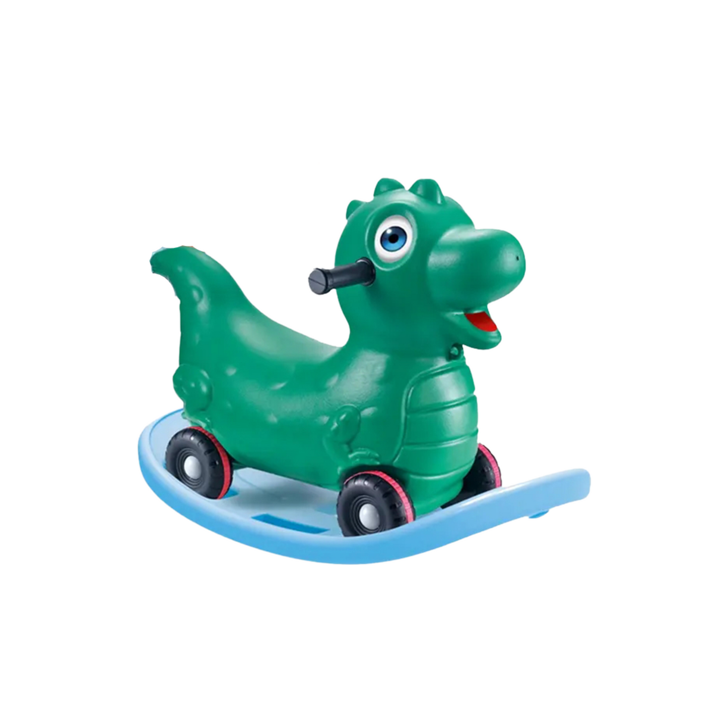 Rynx | Kids Dinosaur Rocker Scooter – 2-in-1 Sliding Toy for Toddlers | Soft Wheels, Removable Footrest, Balance Trainer | From 12 Months+