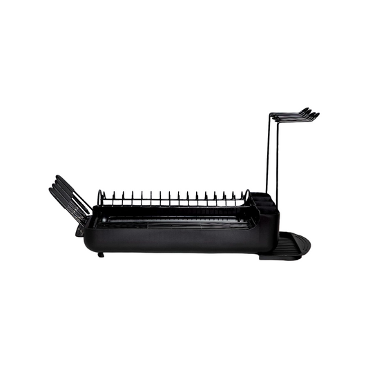 Rynx | 2-tier dish rack with removable drip tray – Large capacity workspace organizer