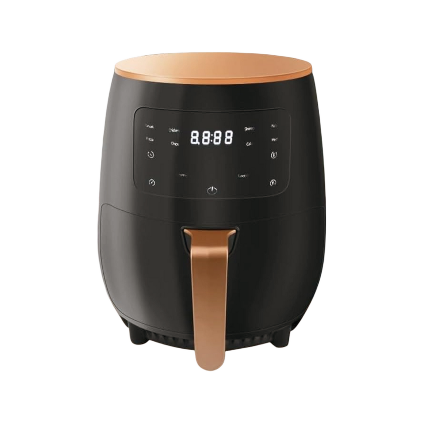 Rynx | Digital Touch Air Fryer – 6L Multifunctional with Bonus 3-piece Nesting Tongs Set