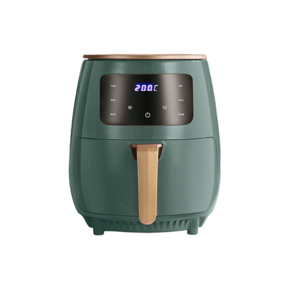 Rynx | Digital Touch Air Fryer – 6L Multifunctional with Bonus 3-piece Nesting Tongs Set