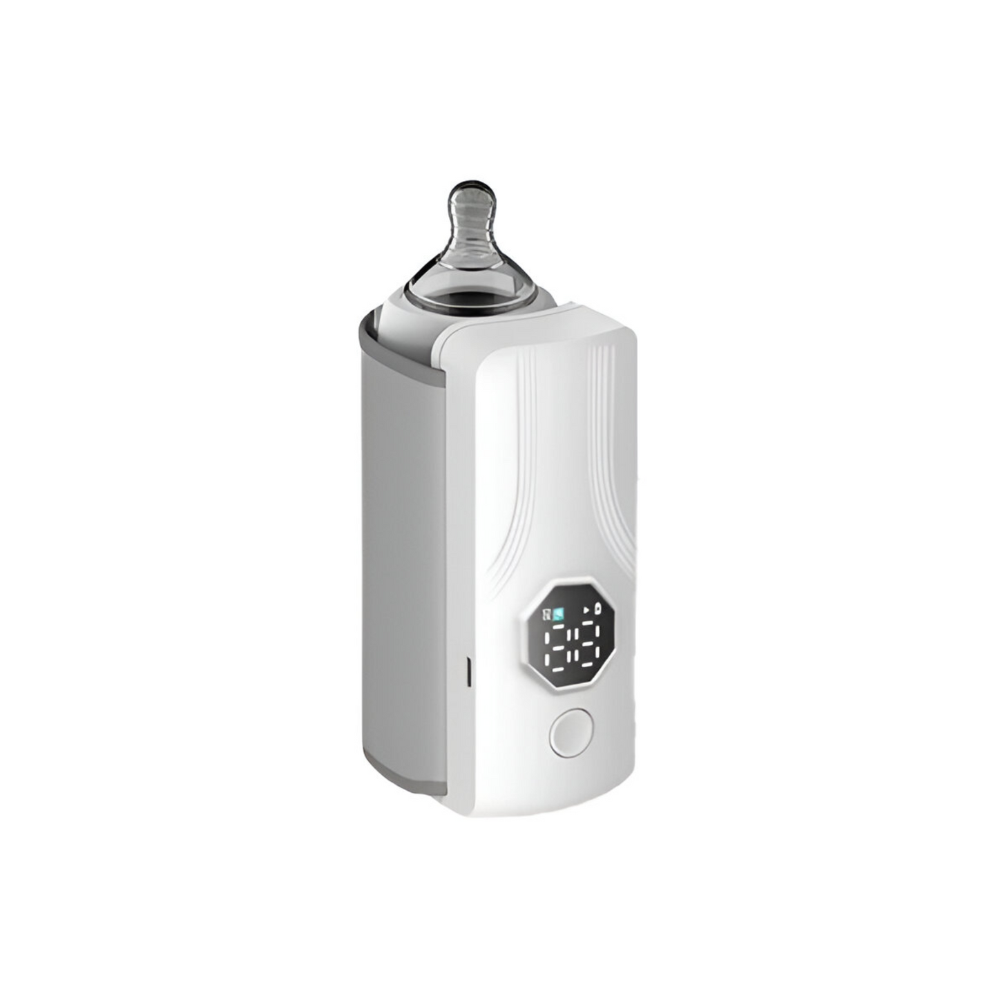 Rynx | Portable rechargeable baby bottle warmer – Quick heating, USB-powered, 6 temperature settings