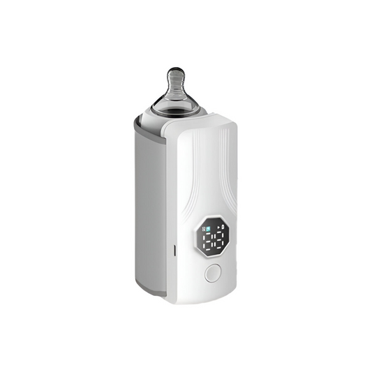 Rynx | Portable rechargeable baby bottle warmer – Quick heating, USB-powered, 6 temperature settings