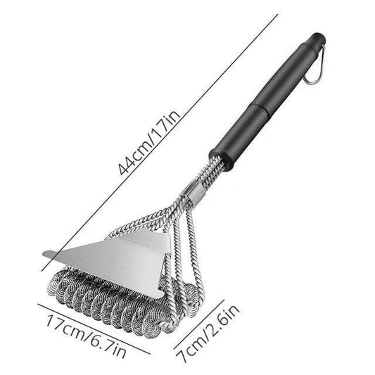 Rynx | Grill brush and scraper, BBQ cleaner Perfect tools for all grill types including Weber Ideal grill gadgets accessories brushes