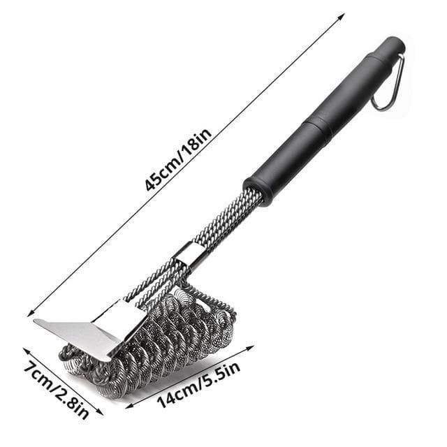 Rynx | Grill brush and scraper, BBQ cleaner Perfect tools for all grill types including Weber Ideal grill gadgets accessories brushes
