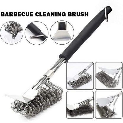 Rynx | Grill brush and scraper, BBQ cleaner Perfect tools for all grill types including Weber Ideal grill gadgets accessories brushes