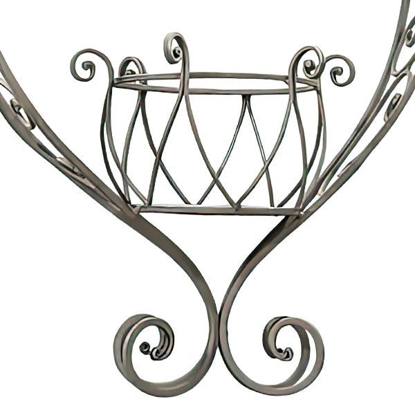 Rynx | Decorative Hanging Metal Heart-Shaped Plant Buckets, Set of Two
