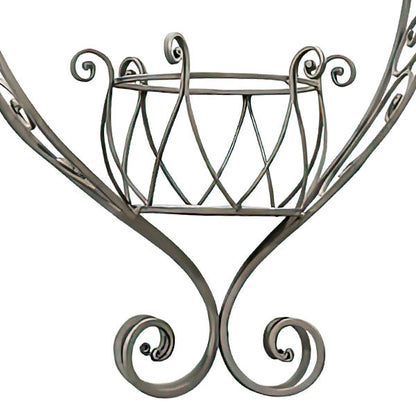 Rynx | Decorative Hanging Metal Heart-Shaped Plant Buckets, Set of Two