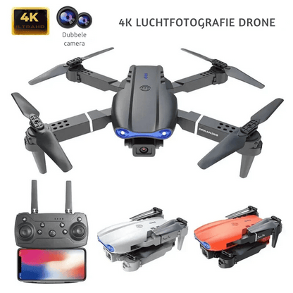 Rynx | Pro Rc Drone - 4k Camera Foldable Drone + Altitude Hold Function