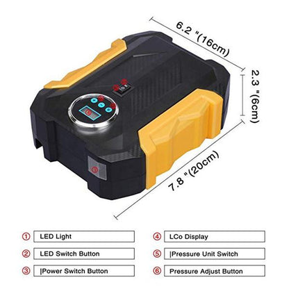 Rynx | Portable Air Compressor Pump Tire Inflator