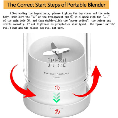 Rynx | Portable Blender Bottle Electric Juicer