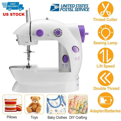 Rynx | Portable Electric Sewing Machine with Foot Pedal LED Light