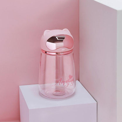 Rynx | Charming cat-themed children's hydration bottle set in four fun colors