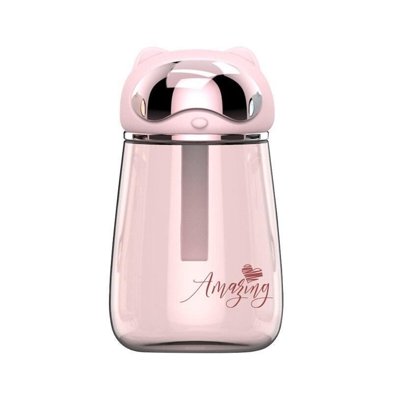Rynx | Charming cat-themed children's hydration bottle set in four fun colors