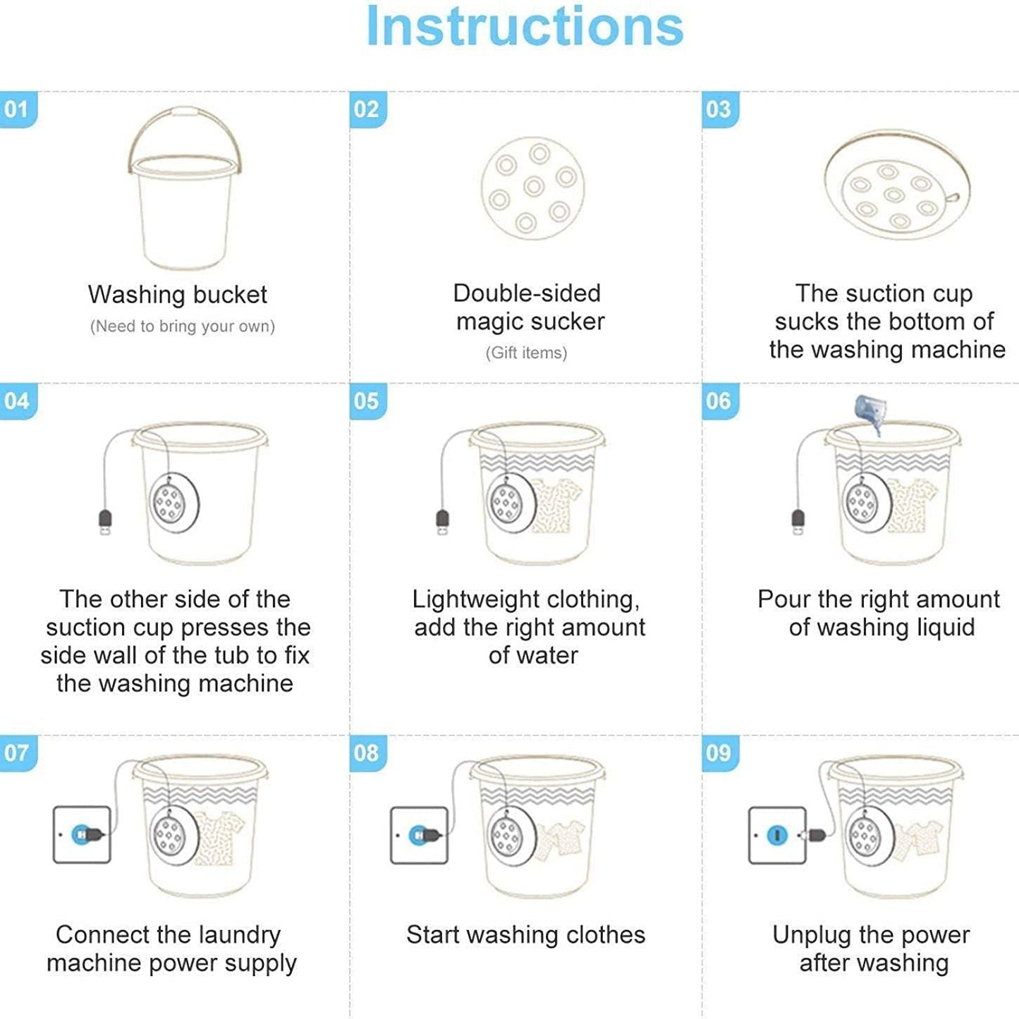 Rynx | Portable Mini Washing Machine