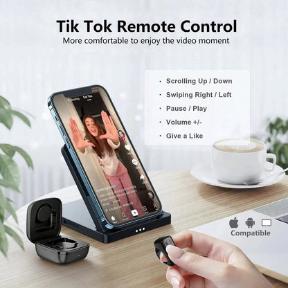 Rynx | Portable Selfie Timer Bluetooth Remote Control Finger Ring
