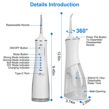 Rynx | Portable Water Dental Floss