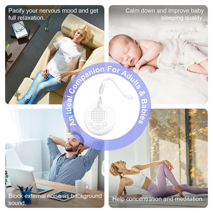 Rynx | Portable White Noise Sound Machine for Sleep Aid