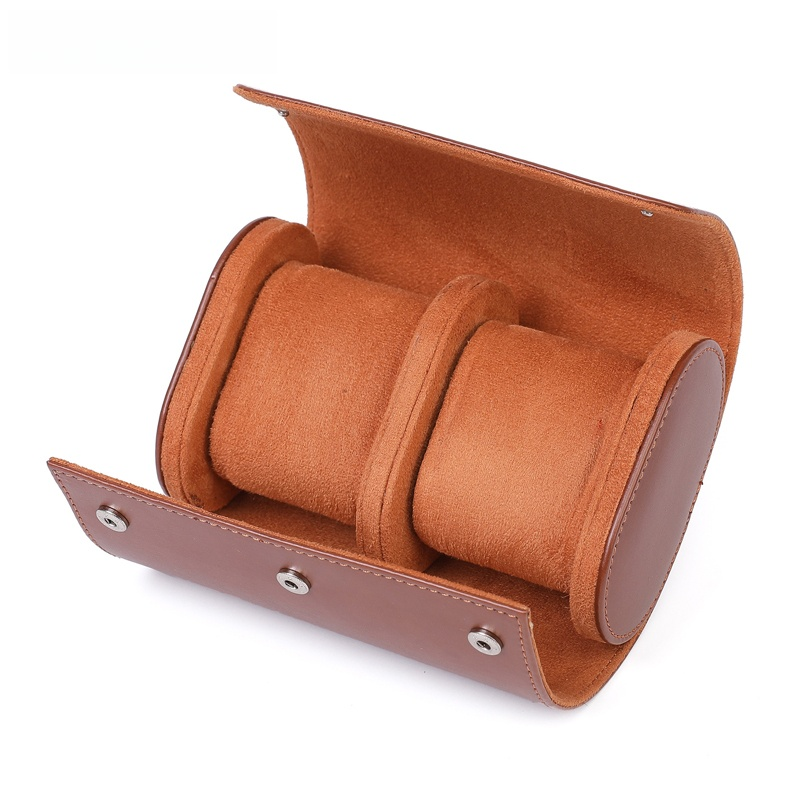 Rynx | Vintage Leather 3-Slot Men's Watch Box for Travel