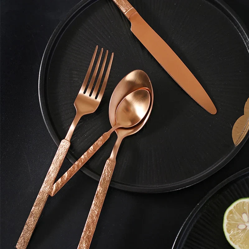 Rynx | Premium Cutlery Set - Elegance For Refined Dinner - Perfect Quality