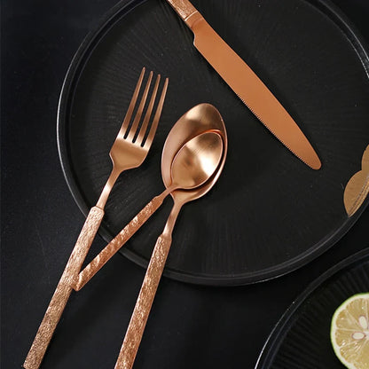 Rynx | Premium Cutlery Set - Elegance For Refined Dinner - Perfect Quality