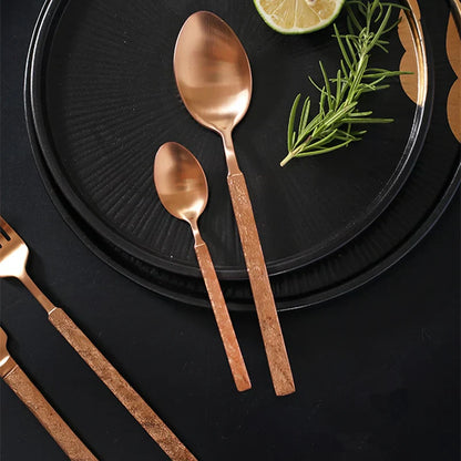 Rynx | Premium Cutlery Set - Elegance For Refined Dinner - Perfect Quality