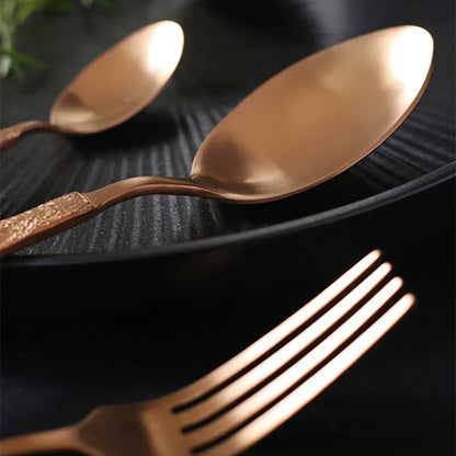 Rynx | Premium Cutlery Set - Elegance For Refined Dinner - Perfect Quality