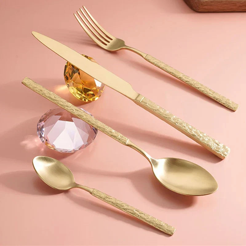 Rynx | Premium Cutlery Set - Elegance For Refined Dinner - Perfect Quality