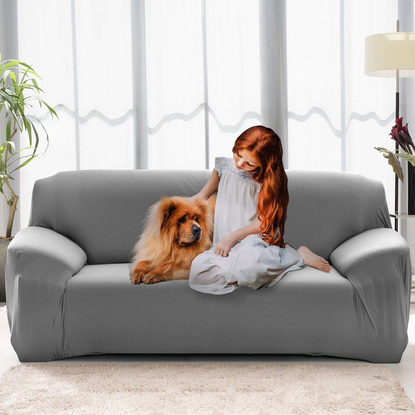 Rynx | Printed Stretch Sofa Cover
