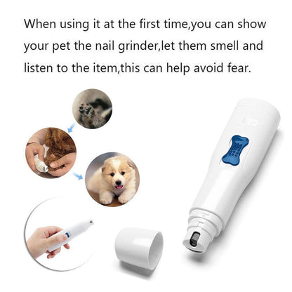 Rynx | Pro Pet Dog Cat Nail Clipper Care Tool Grinding Machine Electric Clipping Kit