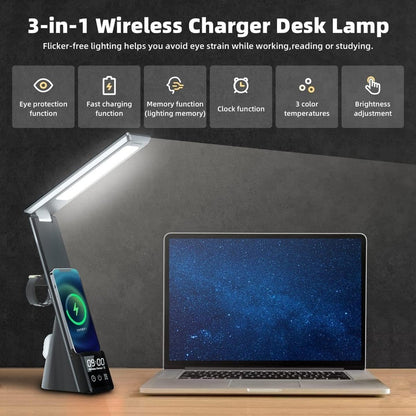 Rynx | LED Desk Lamp with Wireless Charger