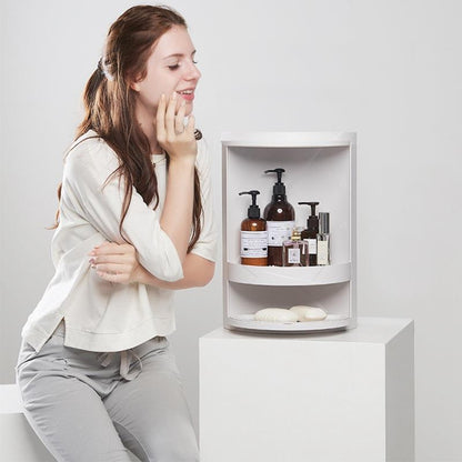 RYNX | Bathroom 360 degree rotatable triangle shelf