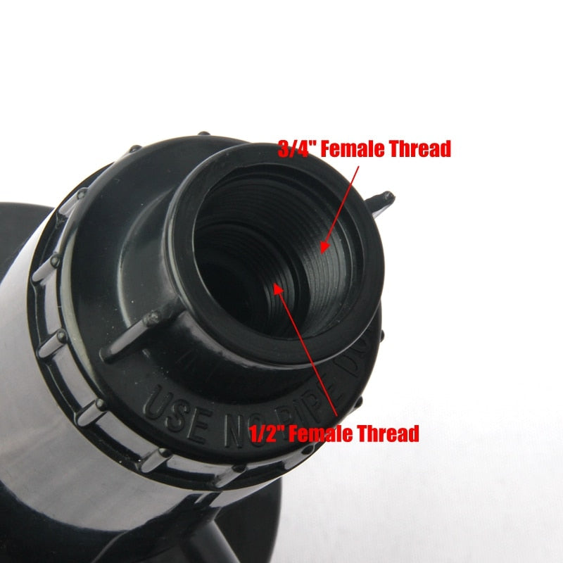 Rynx | 1/2" to 3/4" Female Plastic Pop Up Lawn Sprinkler Head