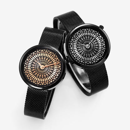 Rynx | Women's Full Steel Mesh Strap Waterproof Watch